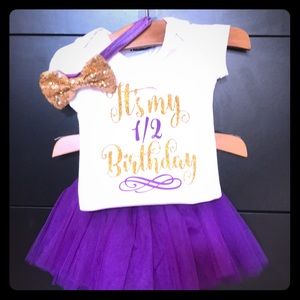 It’s my half birthday  3 piece set